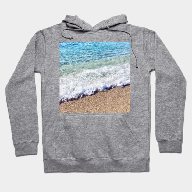 Crashing Waves at the Shore Hoodie by AlexandraStr